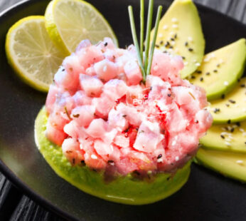 Tartare de Bar 150 Gr  (sauce maison)