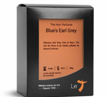 Thé noir parfumé Blue’s Earl Grey 100 Gr