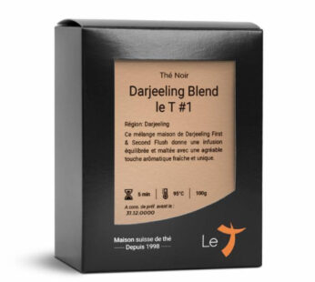 Thé noir Darjeeling Blend le T no1 100 Gr