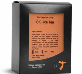 Thé noir parfumé OK – Ice Tea 100 Gr