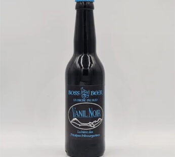 Brasserie Boss’Beer Vanil Noire 6% 33 Cl