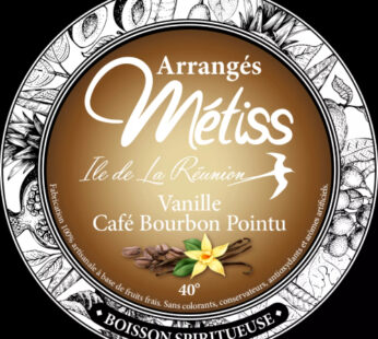 Rhum Arrangé Vanille Café bourbon pointu 40% 70 Cl