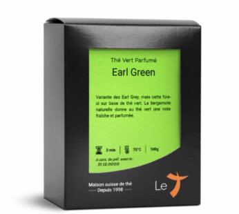 Thé Vert parfumé Earl Green 100 Gr