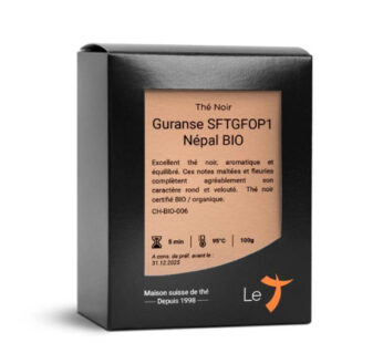 Thé noir Guranse Népal SFTGFOP 1 BIO 100 Gr