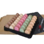 Macarons Assortis 35X15 Gr (0,85 Ct l'un! Framboise, Caramel, Pistache, Chocolat, Vanille)
