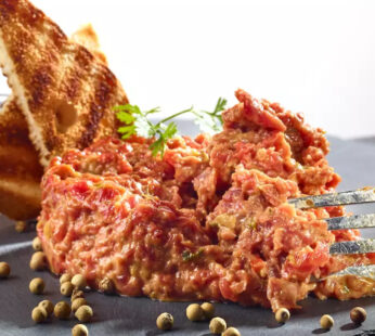 Tartare de Boeuf 8 Mm Del Genio 150 Gr + Sauce + Sachet pimenté